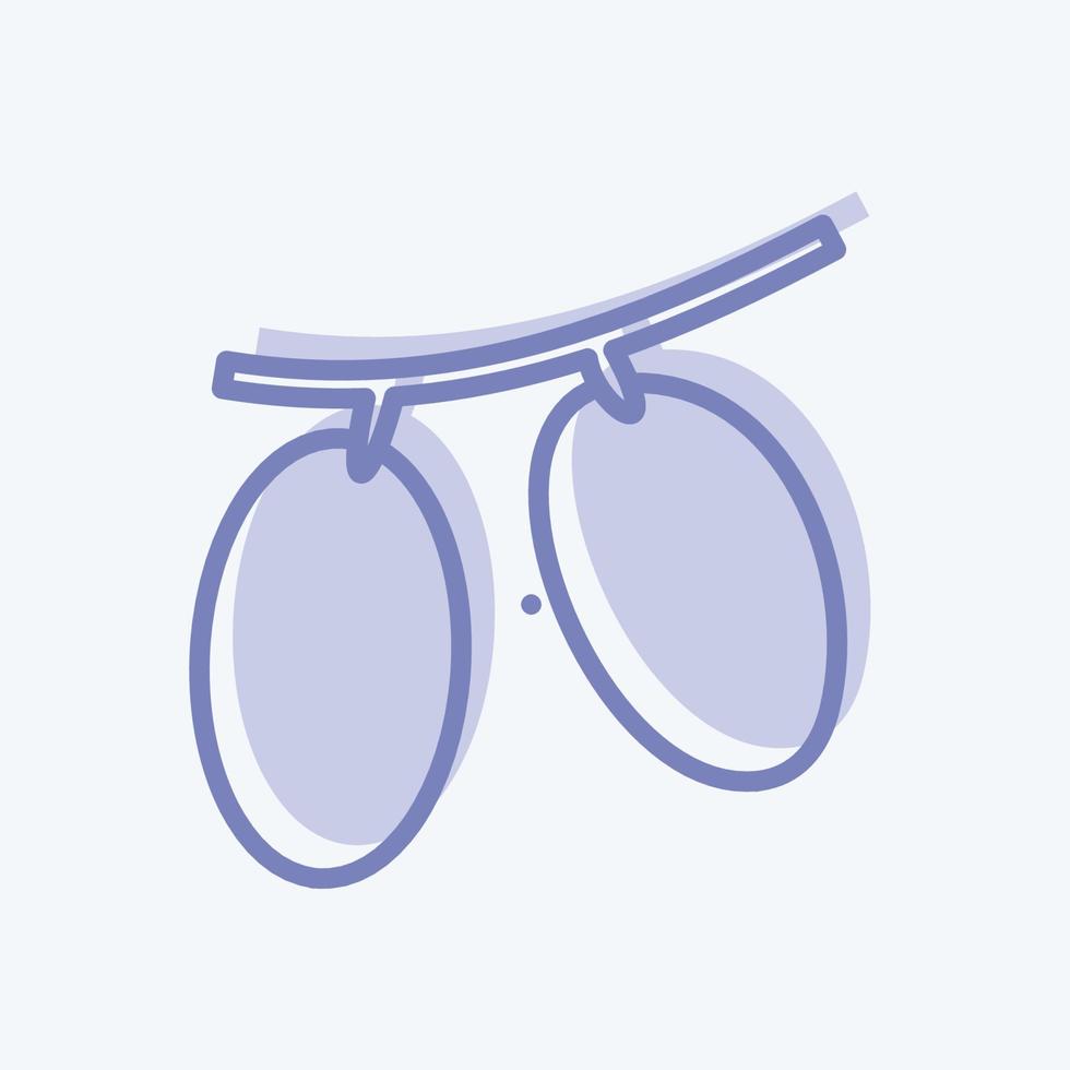 icône olives. adapté au symbole des fruits et légumes. style bicolore. conception simple modifiable. vecteur de modèle de conception