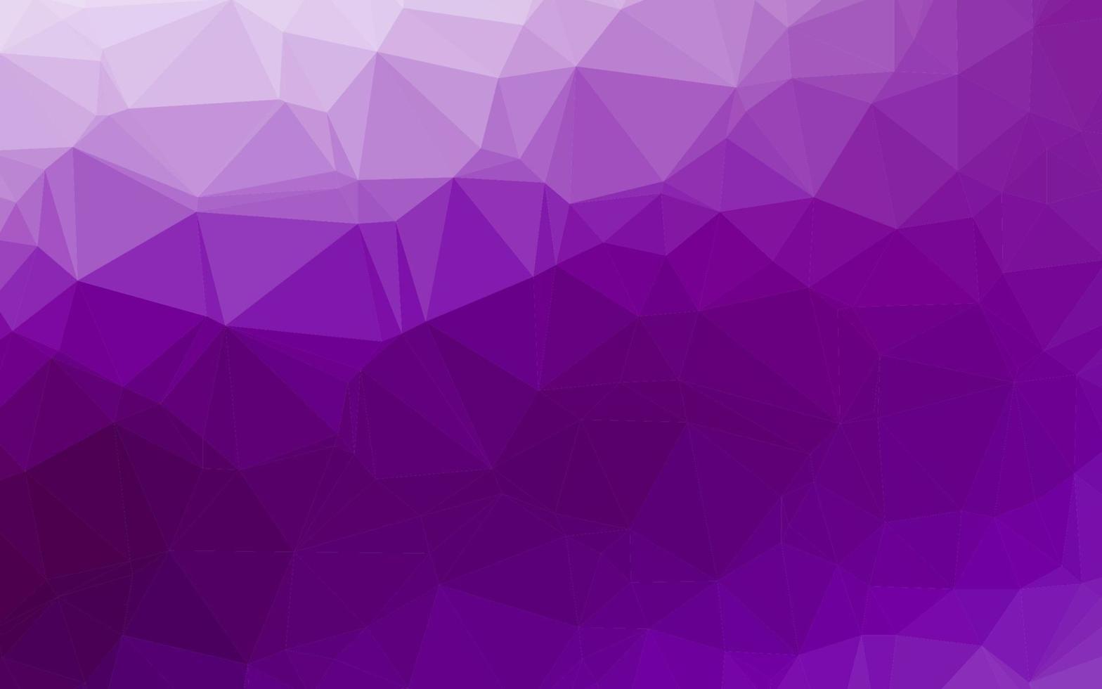 modèle polygonal de vecteur violet clair.