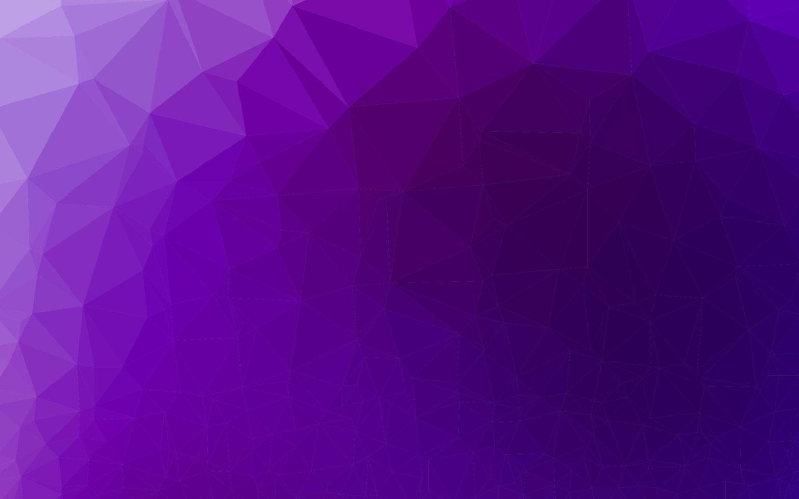couverture de mosaïque triangle vecteur violet foncé.