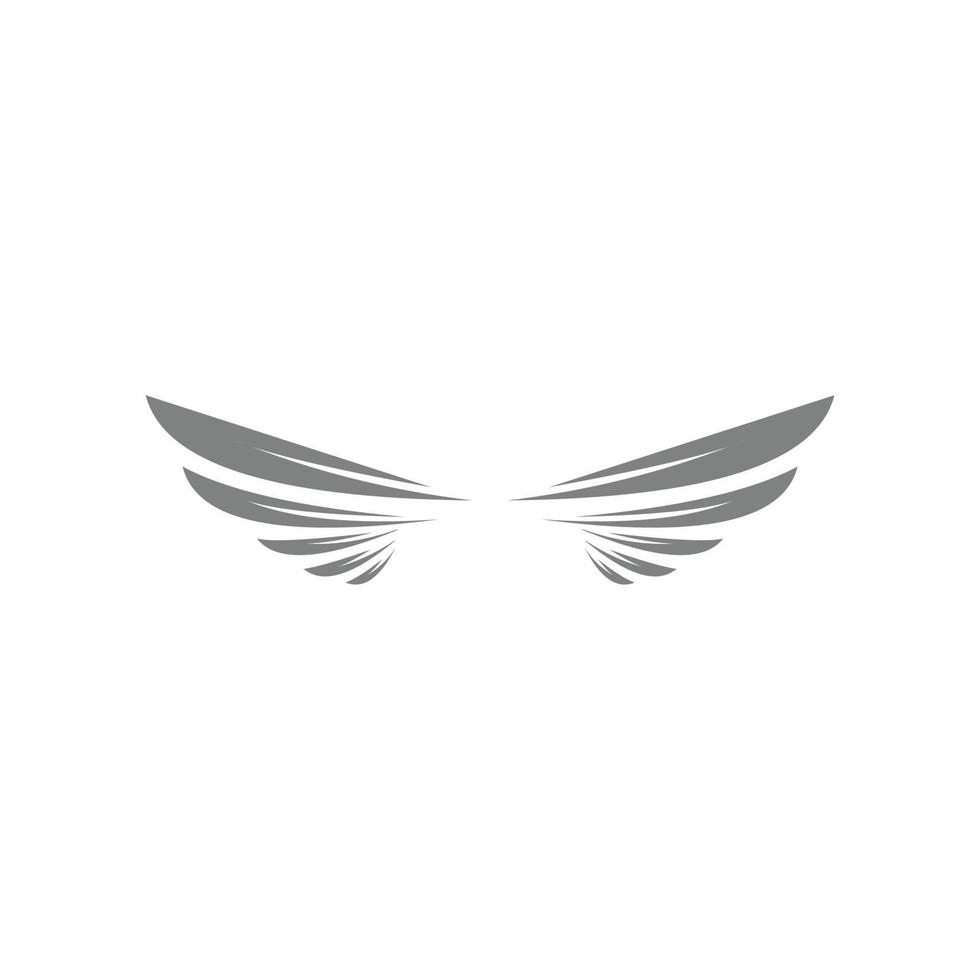 ailes, logo, vecteur, icône, signe, graphique, illustration, symbole, vecteur