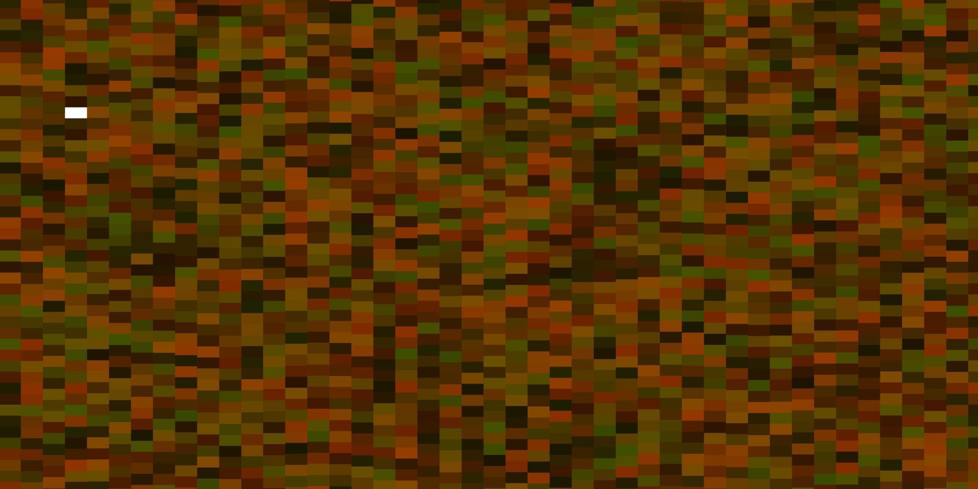 texture de vecteur vert foncé, jaune dans un style rectangulaire.