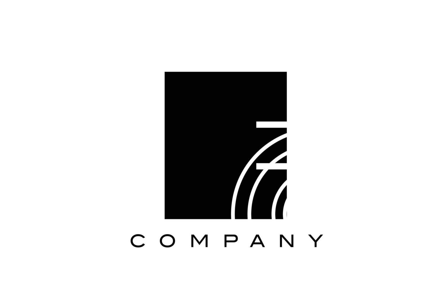 création d'icône de logo de lettre e alphabet géométrique noir et blanc. modèle créatif pour les entreprises et les entreprises avec des lignes vecteur