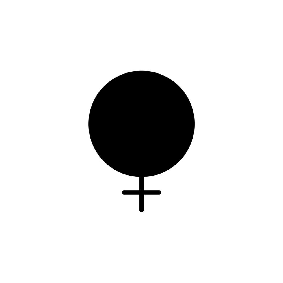 sexe, signe, homme, femme, ligne droite solide icône vector illustration logo modèle. adapté à de nombreuses fins.