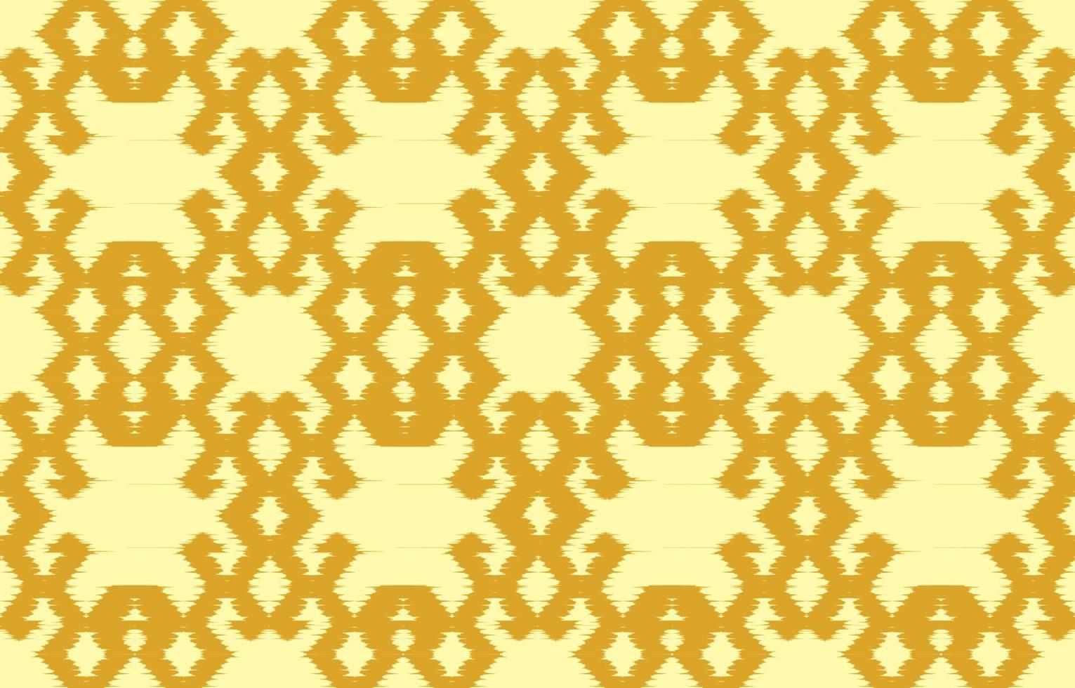 jaune abstrait ethnique. motif géométrique harmonieux de broderie tribale, folklorique et de style mexicain. impression d'ornement d'art géométrique aztèque. conception pour tapis, papier peint, vêtements, emballage, tissu, textile. vecteur