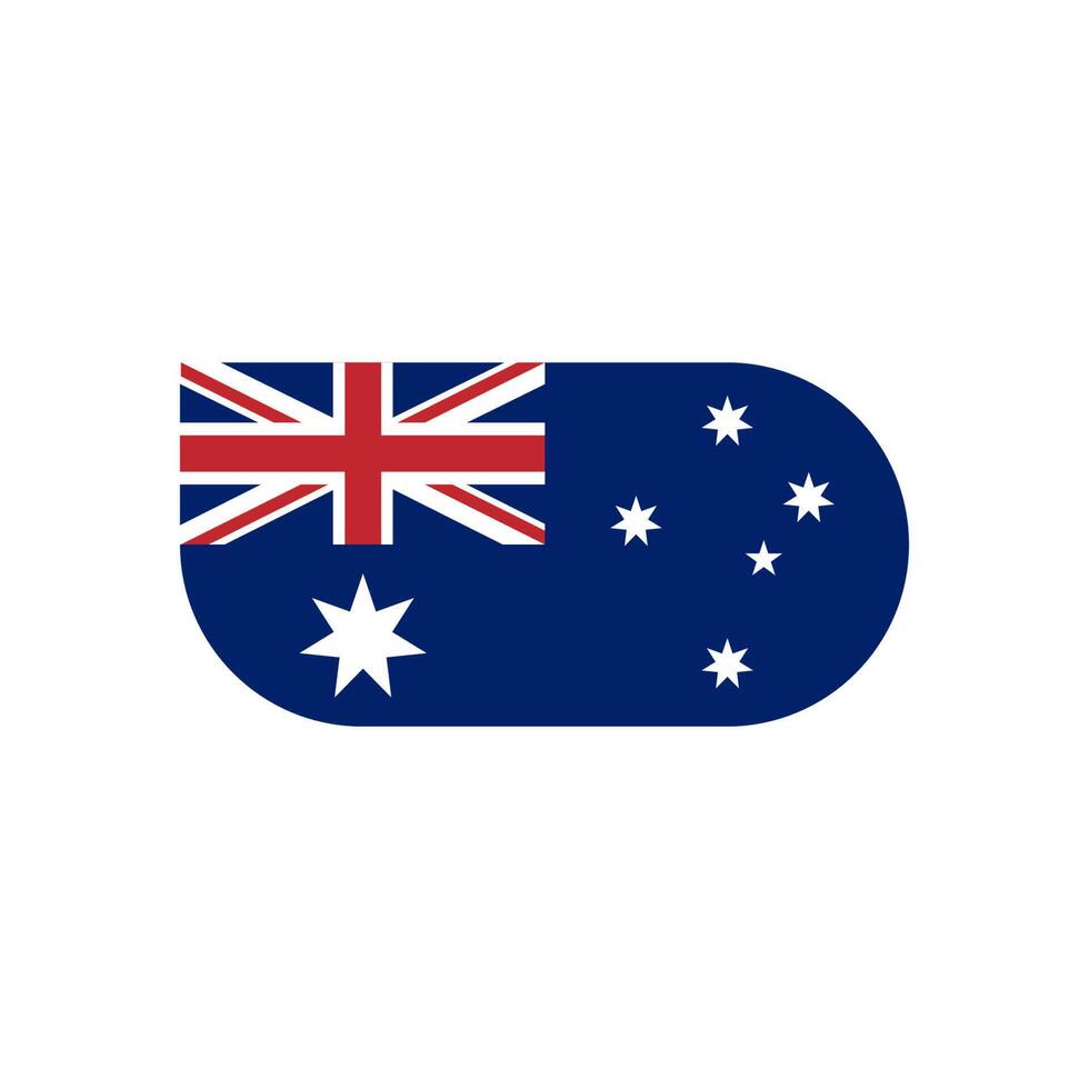 modèle d'illustration de conception d'icône australie vecteur