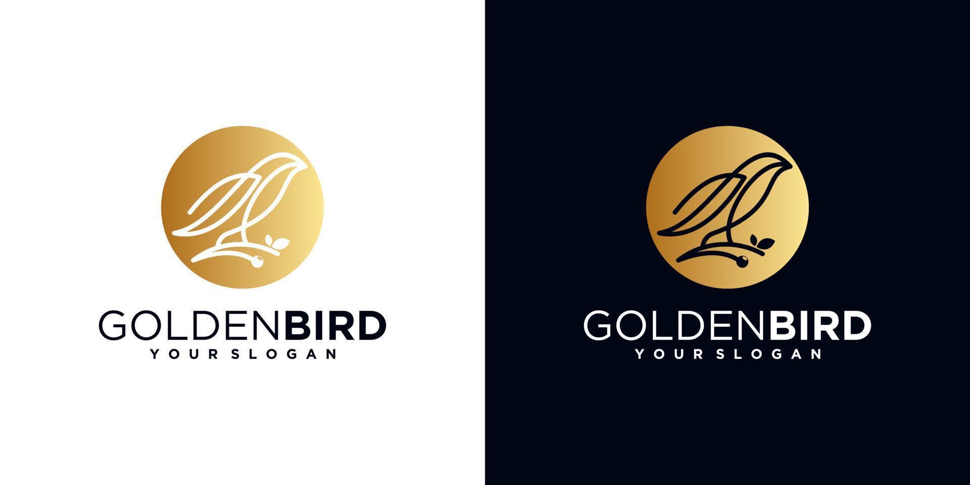 logo oiseau, référence pour le logo de l'entreprise vecteur