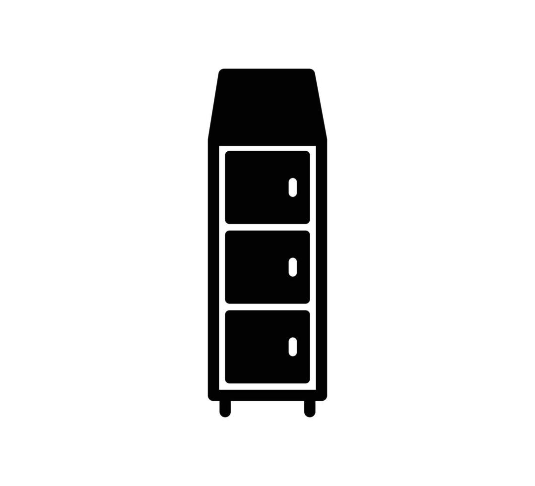 modèle de conception de logo vectoriel icône armoire