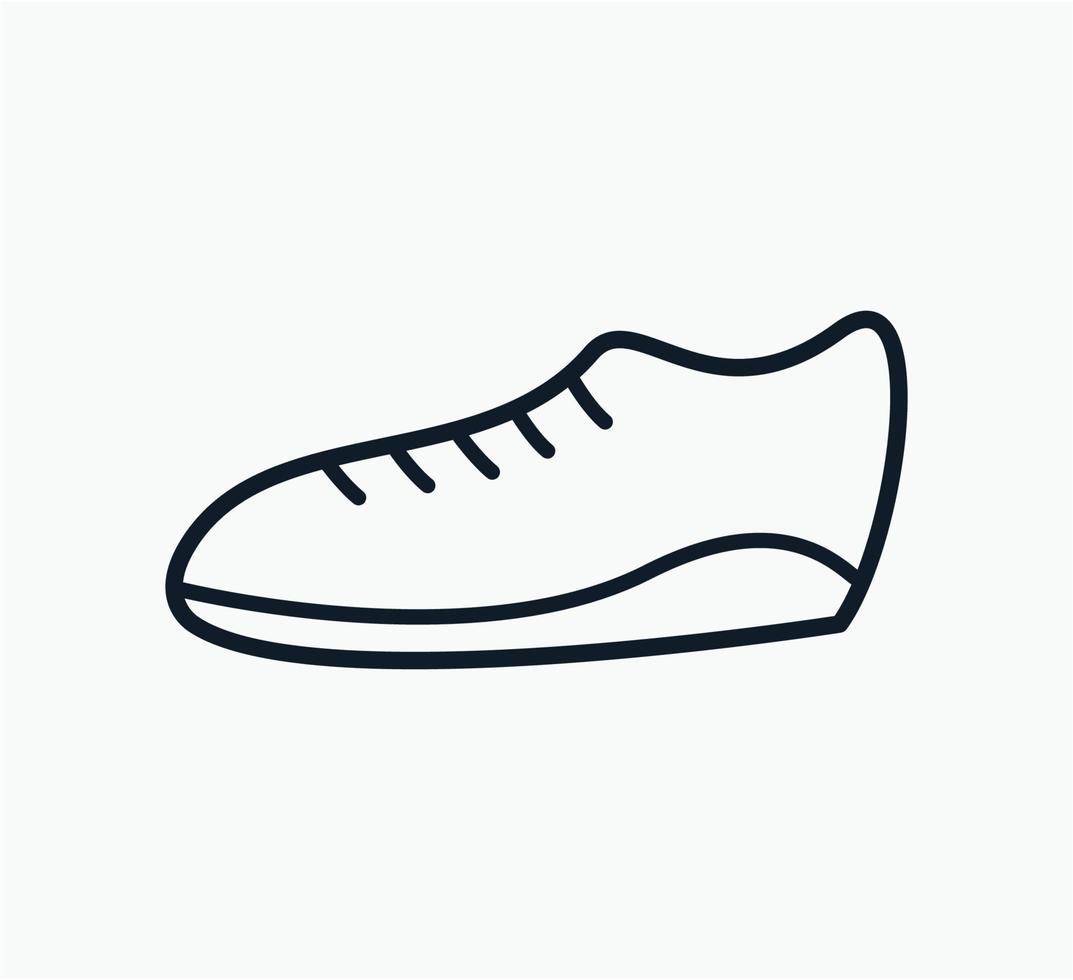 le modèle de conception de logo vectoriel icône chaussures