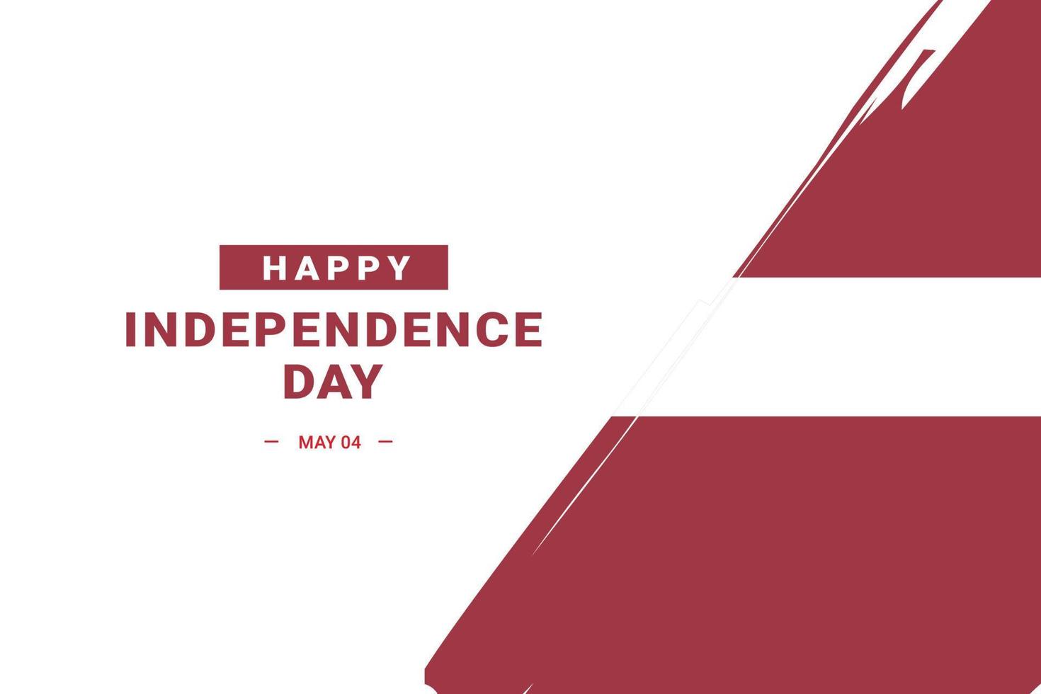 jour de l'indépendance de la lettonie vecteur