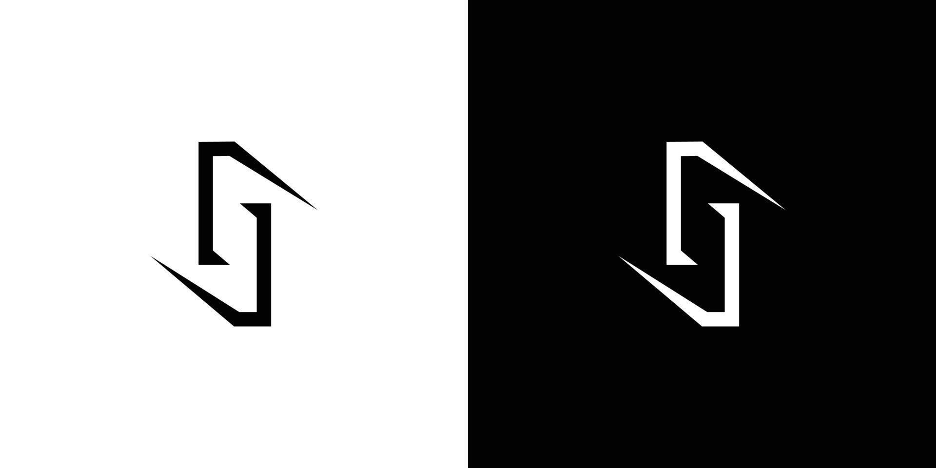 création de logo unique et moderne avec les initiales s vecteur