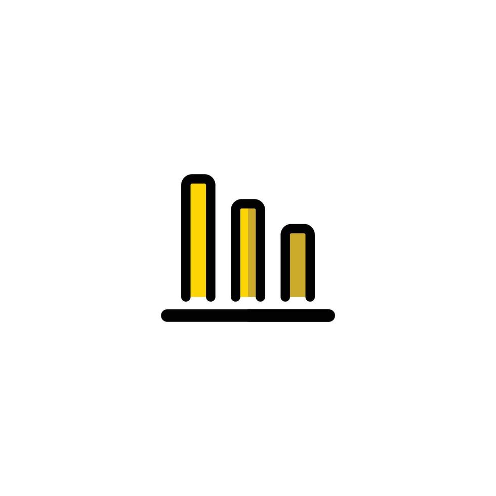 ceci est une icône graphique qui tombe vecteur