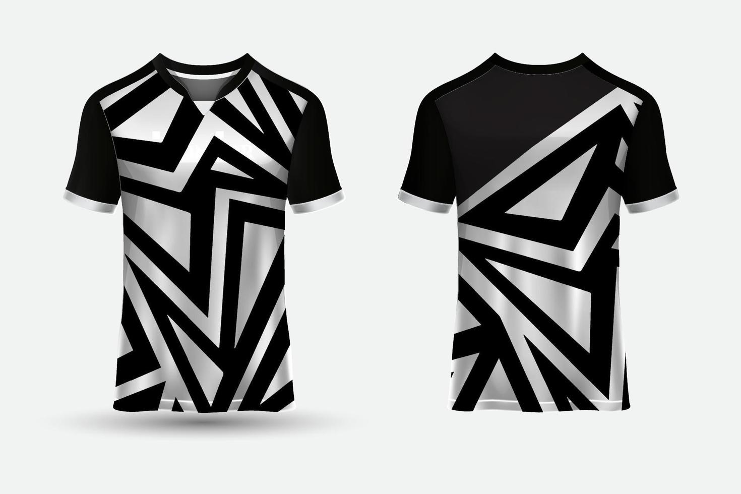 vecteur de conception de maillot de sport moderne et arrière-plan de conception de sport de modèle de t-shirt.