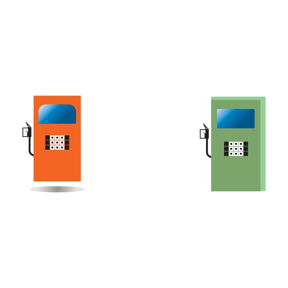 arrière-plan du modèle d'icône de vecteur de carburant
