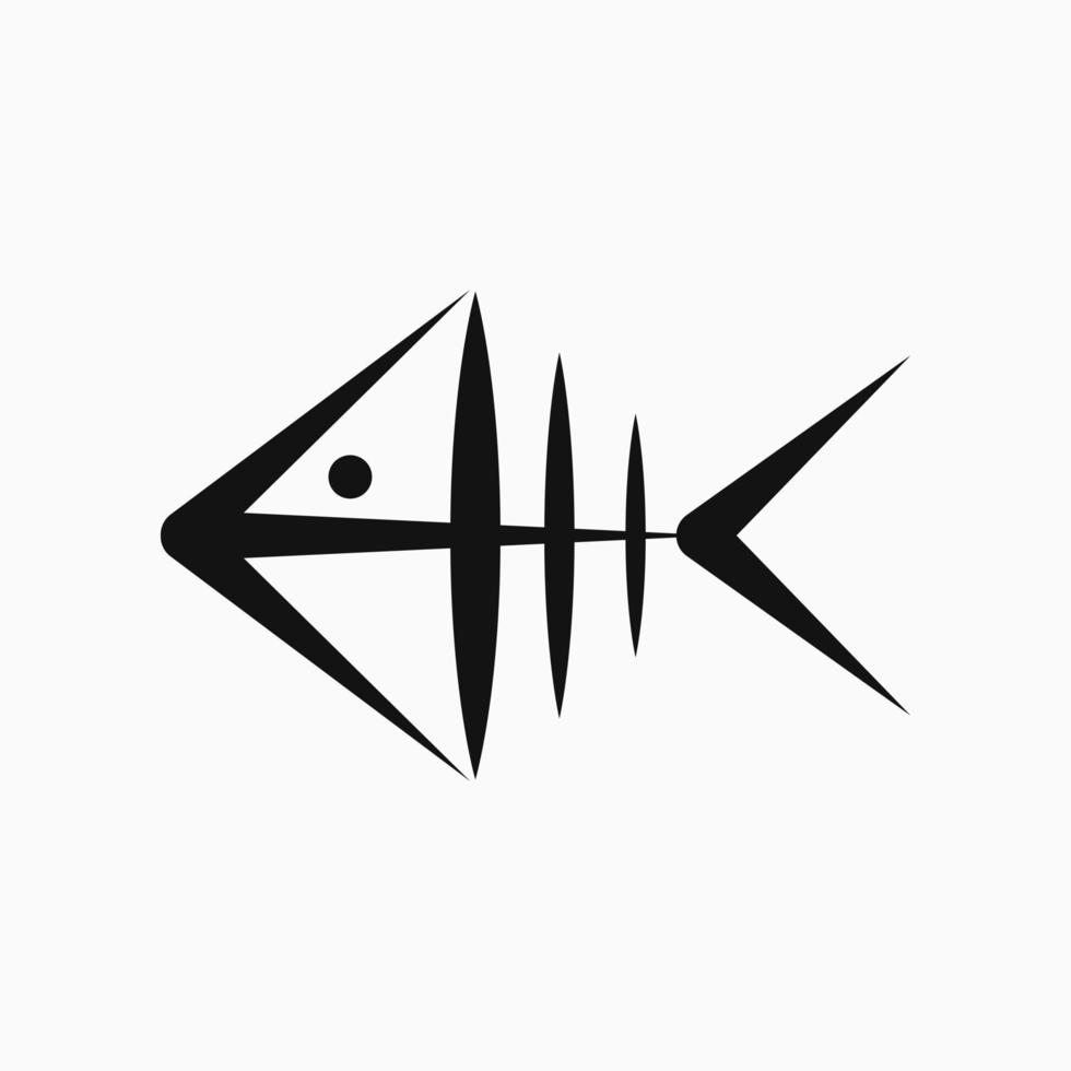icône de poisson. icône de concept de ligne. pour le logo, l'icône et le symbole vecteur