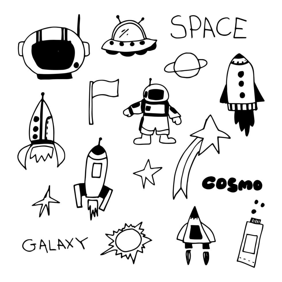 définir le cosmos et l'espace vectoriel doodle