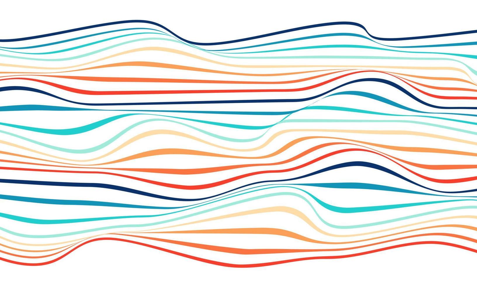 fond abstrait conception de vecteur d'onde