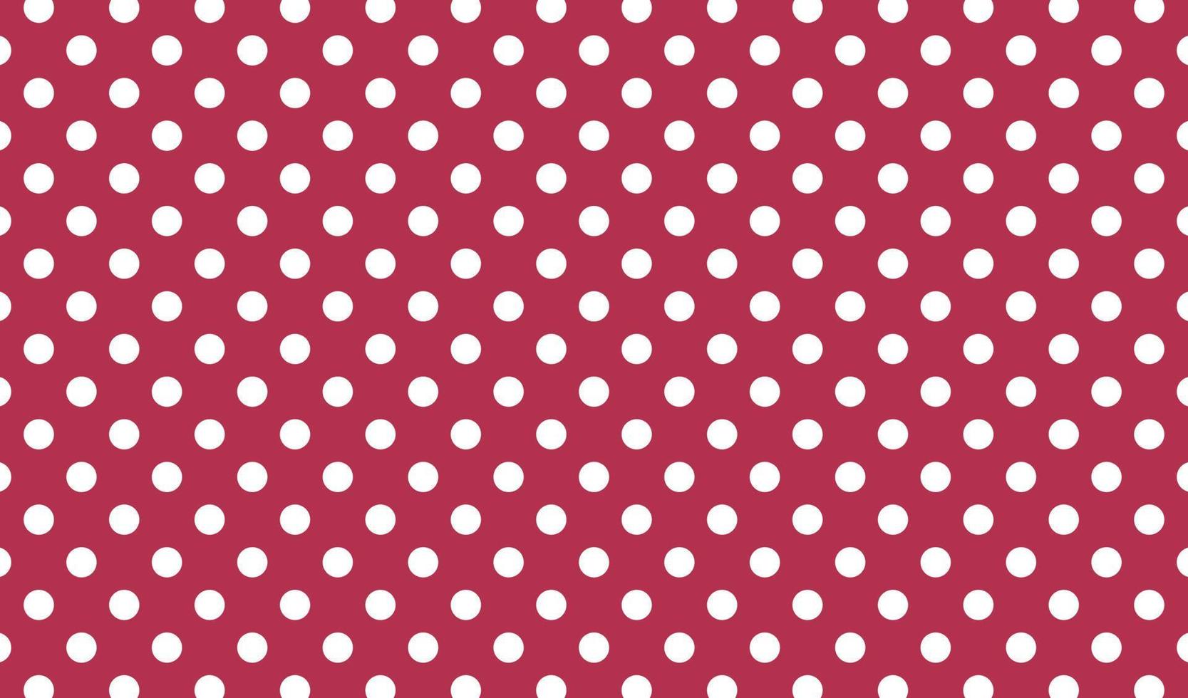 polkadots modèle sans couture fond large rouge vecteur