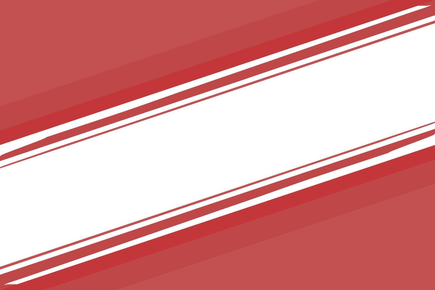forme inclinée fond blanc rouge adapté à la publicité vecteur