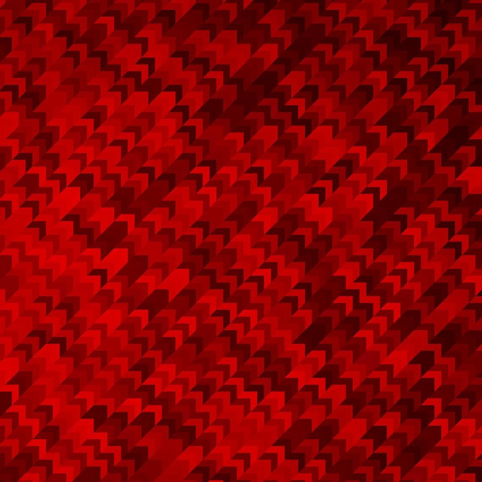 fond d'affaires de flèches rouges. abstrait polygonale texturé. fond de mosaïque. fond dégradé géométrique. notion de technologie. modèle de conception. illustration vectorielle. vecteur