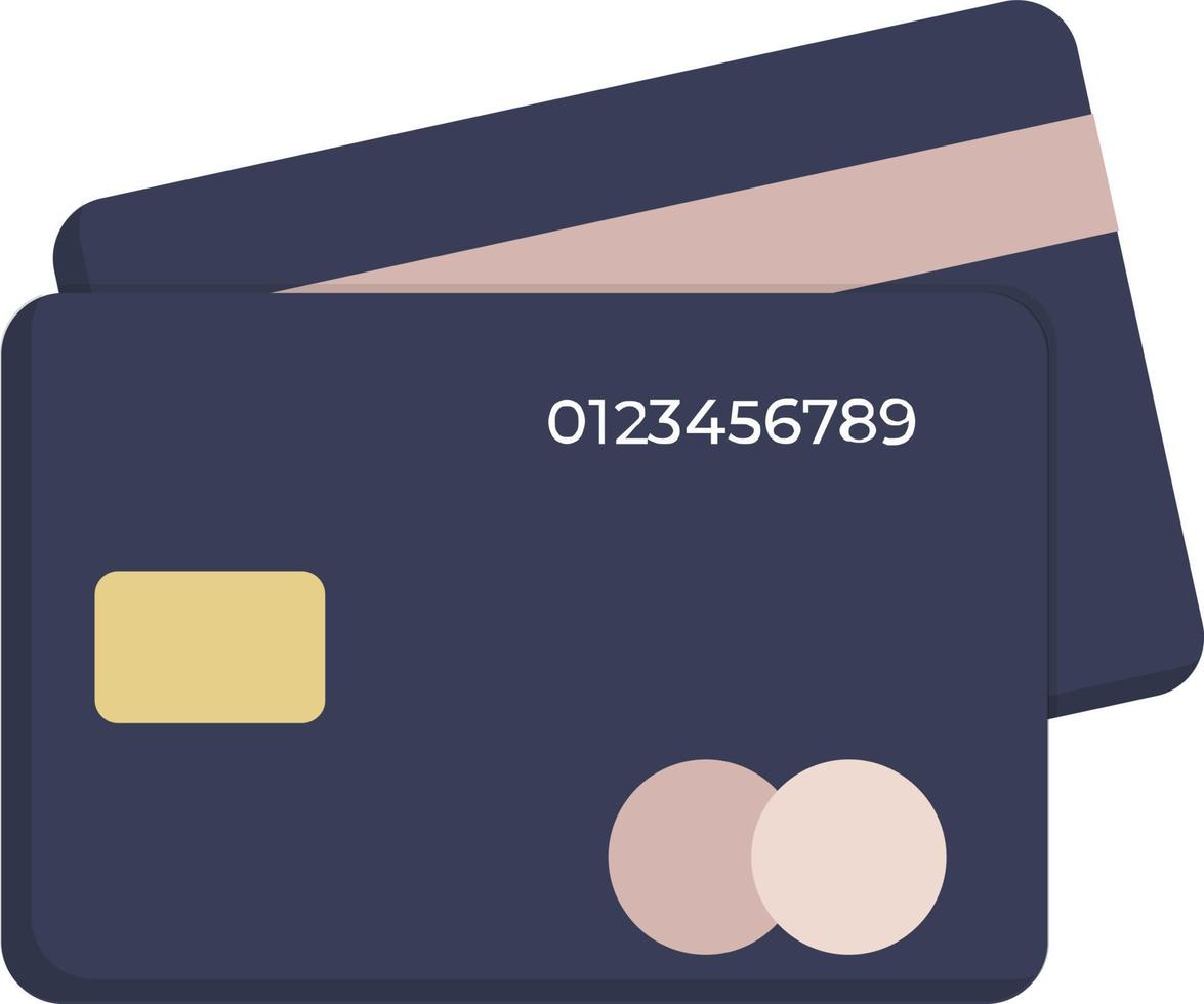 carte de paiement transaction numérique finance vecteur