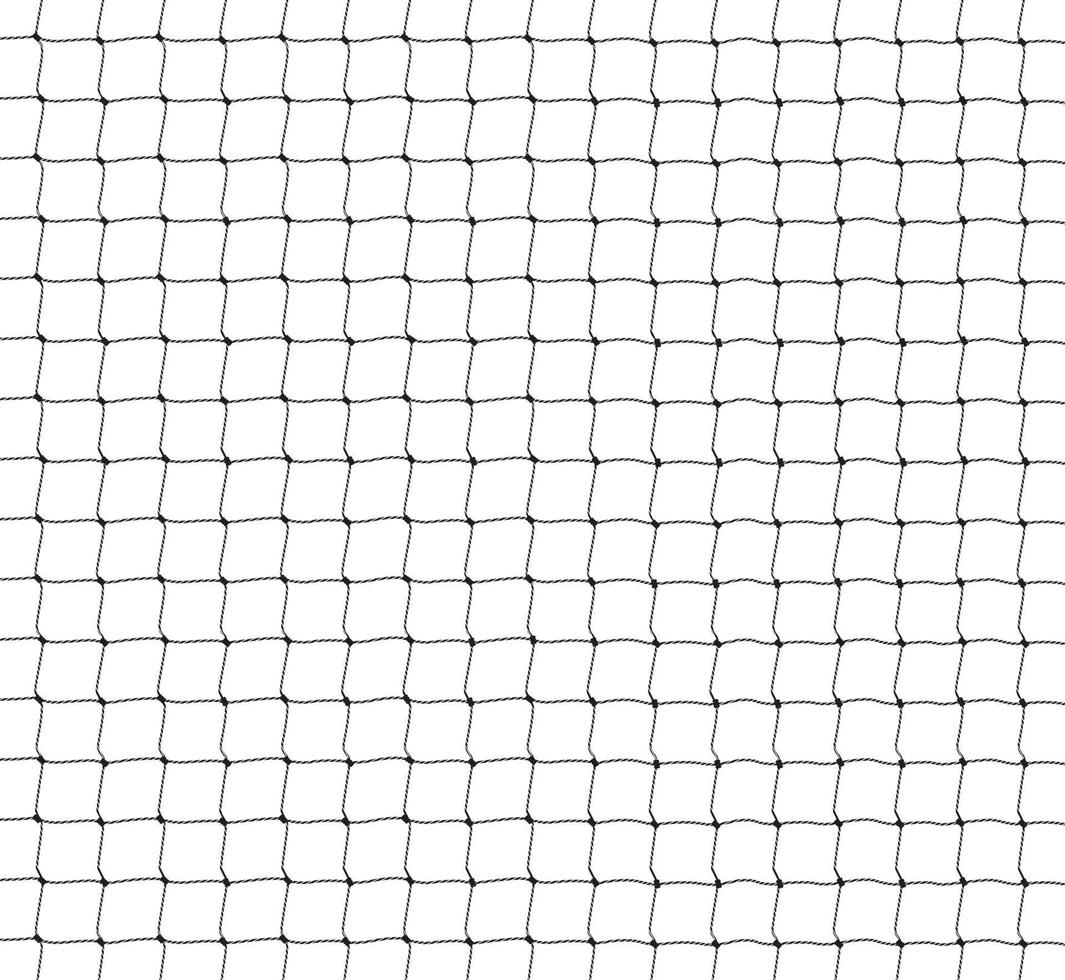 ligne de grille abstraite corde maille arrière-plan transparent. illustration vectorielle pour le football sportif, le football, le volley-ball, le filet de tennis ou le motif de texture de piège à corde de pêcheur. clôture de barrière de fil de ficelle. vecteur