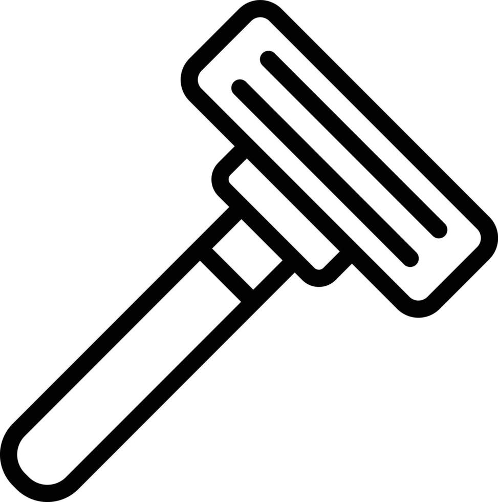 illustration de conception d'icône de vecteur de rasoir