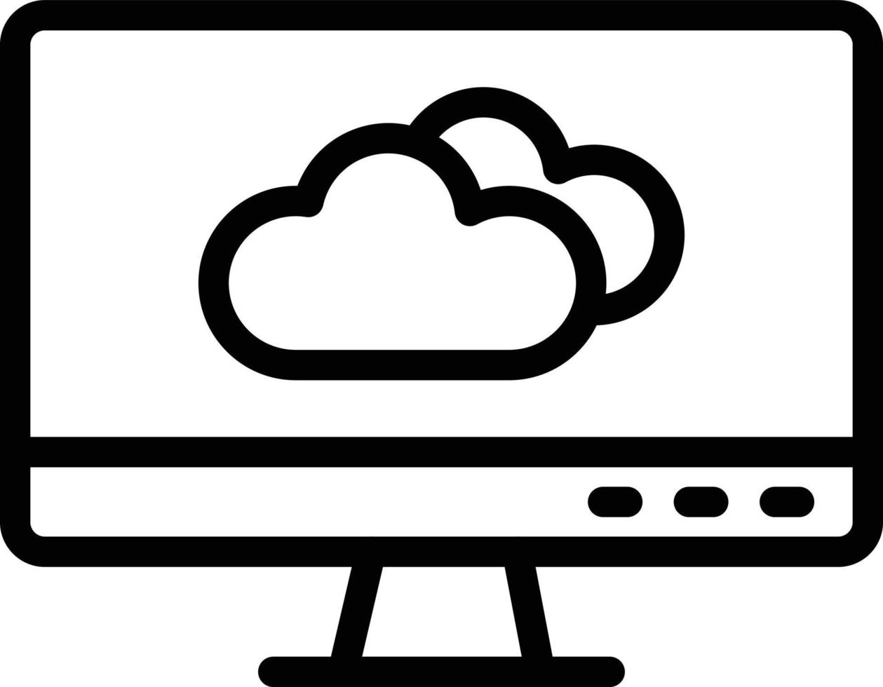 illustration de conception d'icône de vecteur de prévision