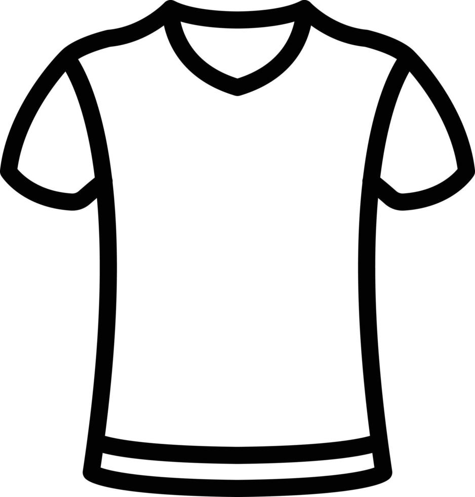 illustration de conception d'icône de vecteur de t-shirt