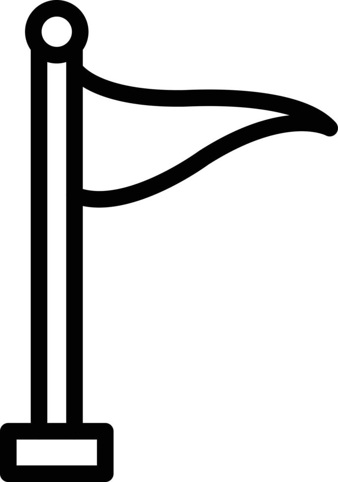 illustration de conception d'icône de vecteur de drapeau