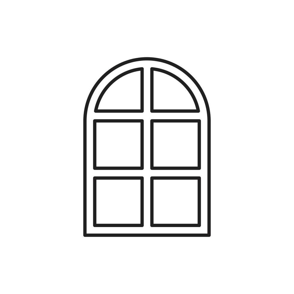 vecteur de fenêtre pour la présentation de l'icône du symbole du site Web