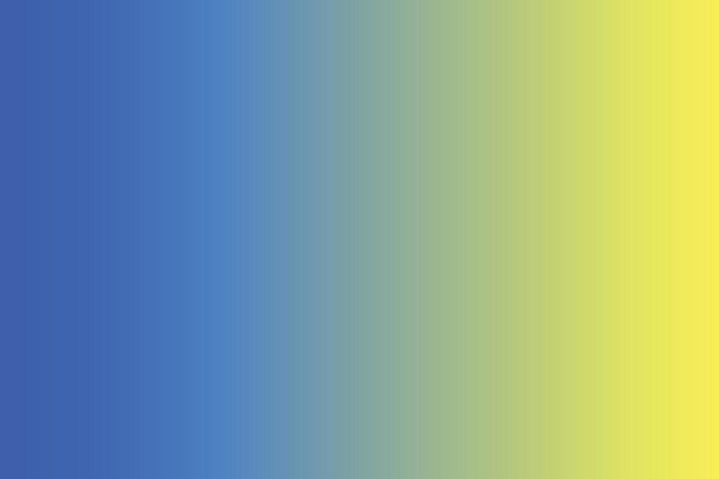 dégradé doux bleu et jaune. modèle de fond de couleur dégradé ukraine vecteur