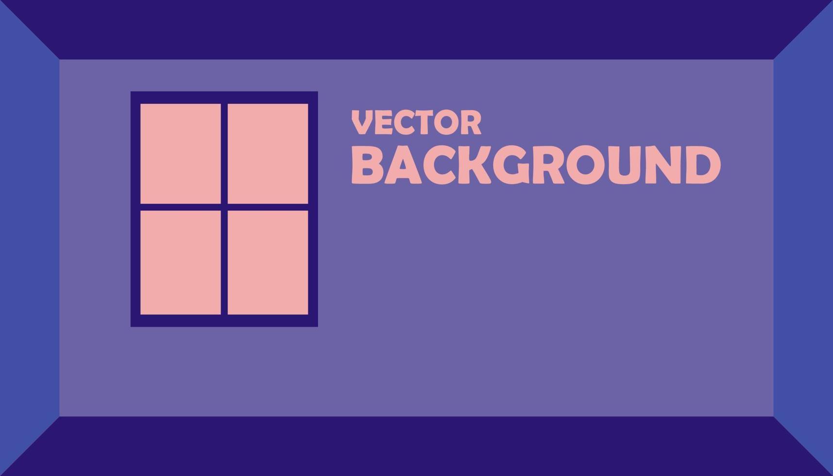 fond de vecteur illustration de salle 3d abstraite