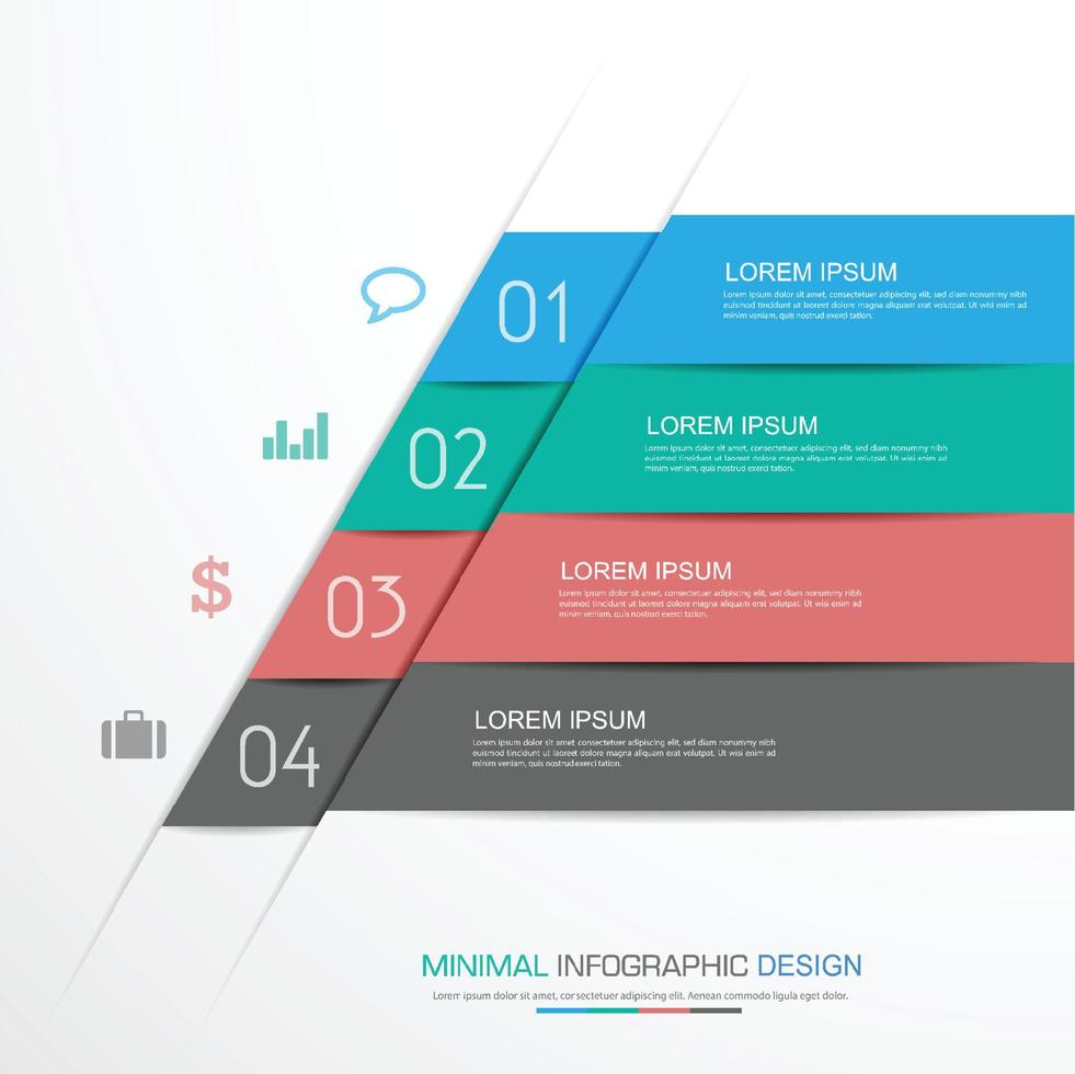 illustration d'élément de conception de vecteur plat infographique pour bannière web ou présentation utilisée