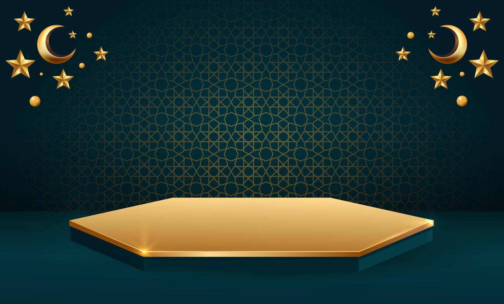 illustration de conception de fond bannière ramadan kareem vecteur