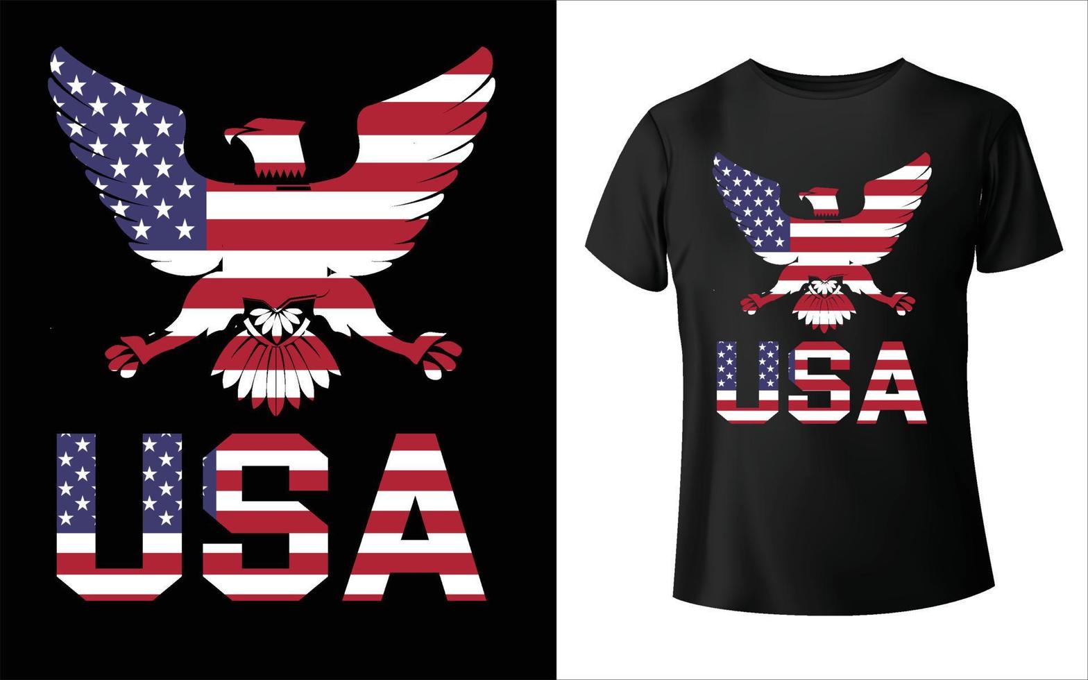 happy memorial day usa drapeau t shirt design vecteur, vecteur