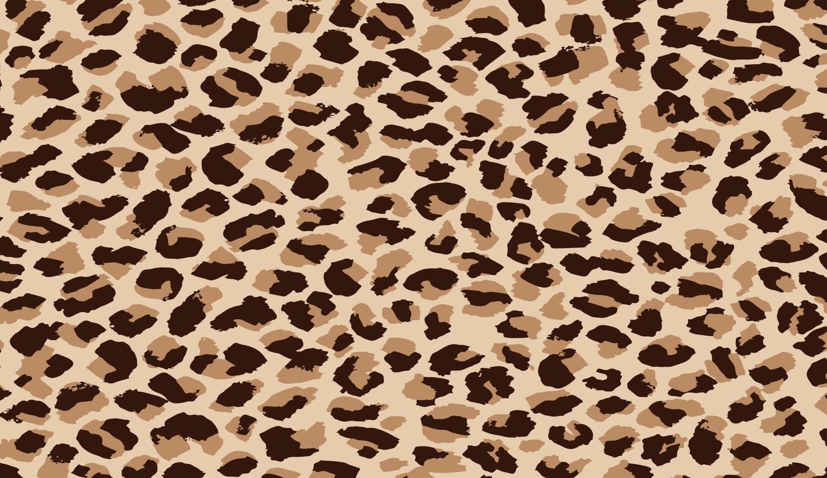 texture de peau de léopard vecteur