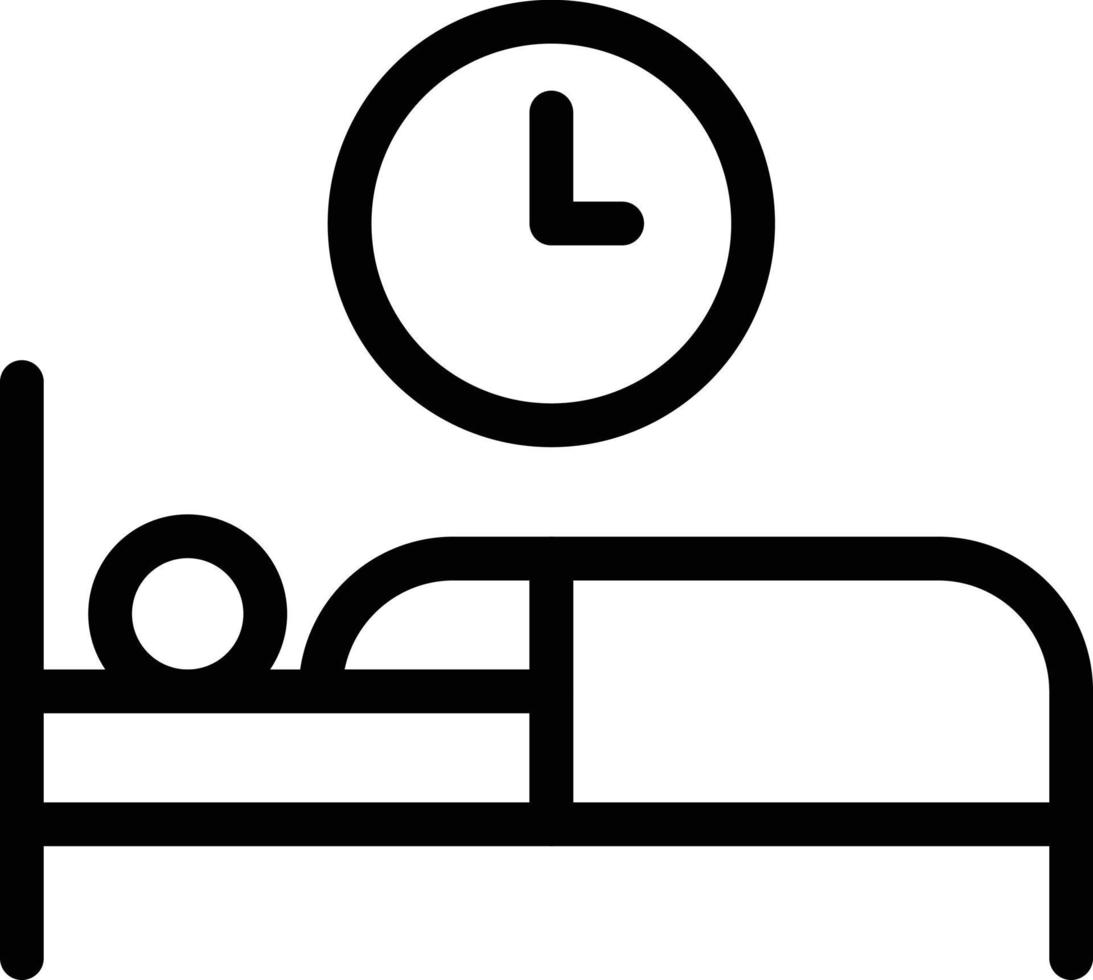 illustration vectorielle de sommeil sur fond.symboles de qualité premium.icônes vectorielles pour le concept et la conception graphique. vecteur