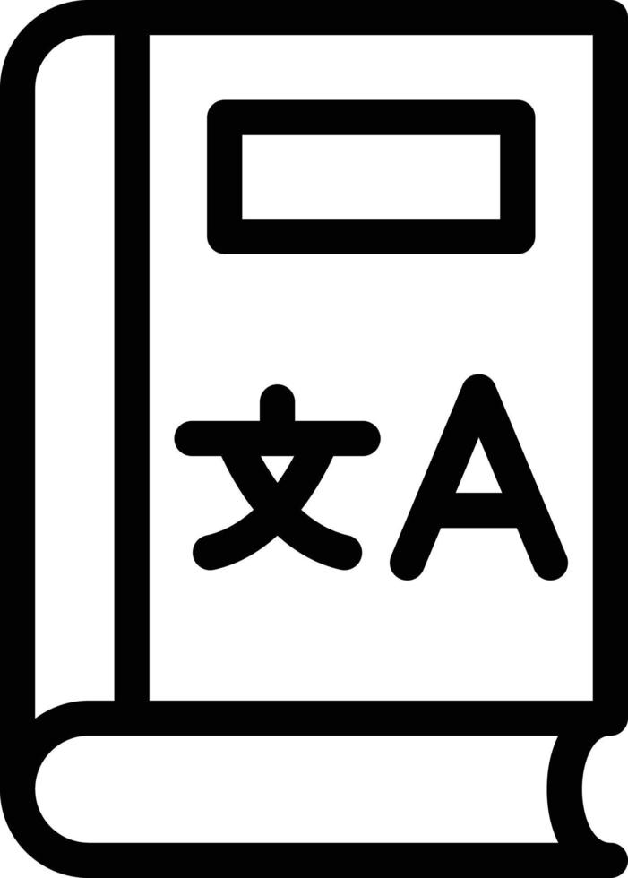 illustration vectorielle de livre sur fond.symboles de qualité premium.icônes vectorielles pour le concept et la conception graphique. vecteur