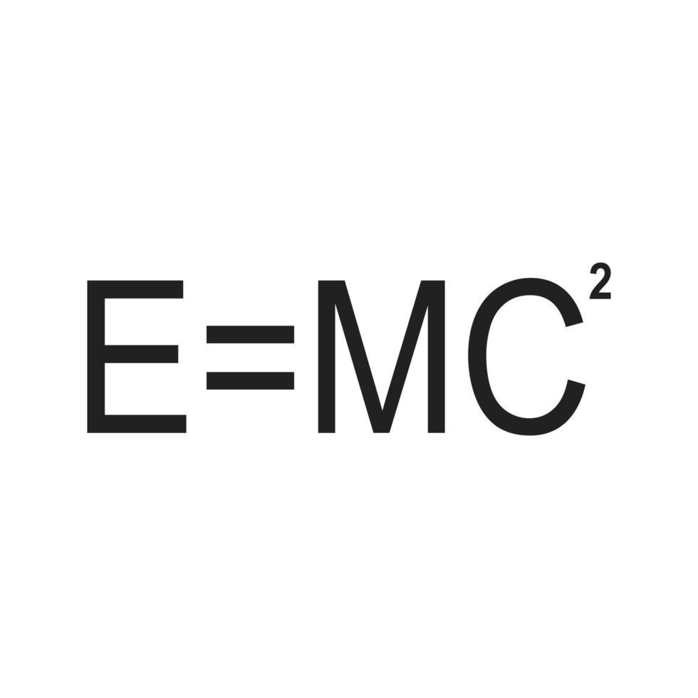 icône de ligne de formule vecteur