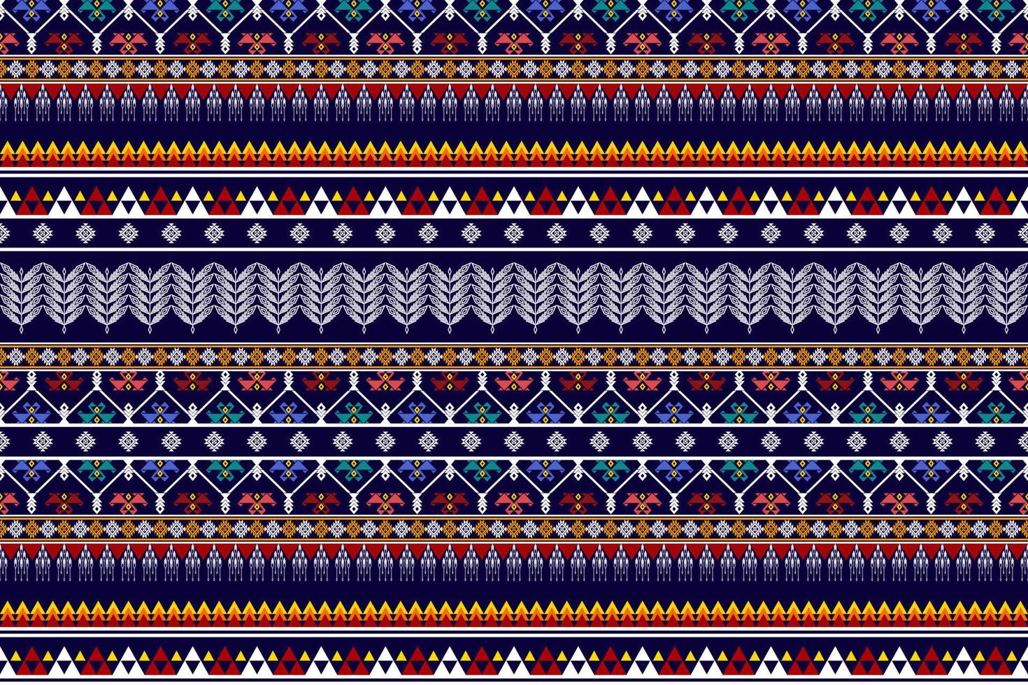 conception de motif ethnique abstrait géométrique. tapis en tissu aztèque ornements de mandala décorations textiles papier peint. tribal boho natif ethnique turquie broderie traditionnelle vecteur fond