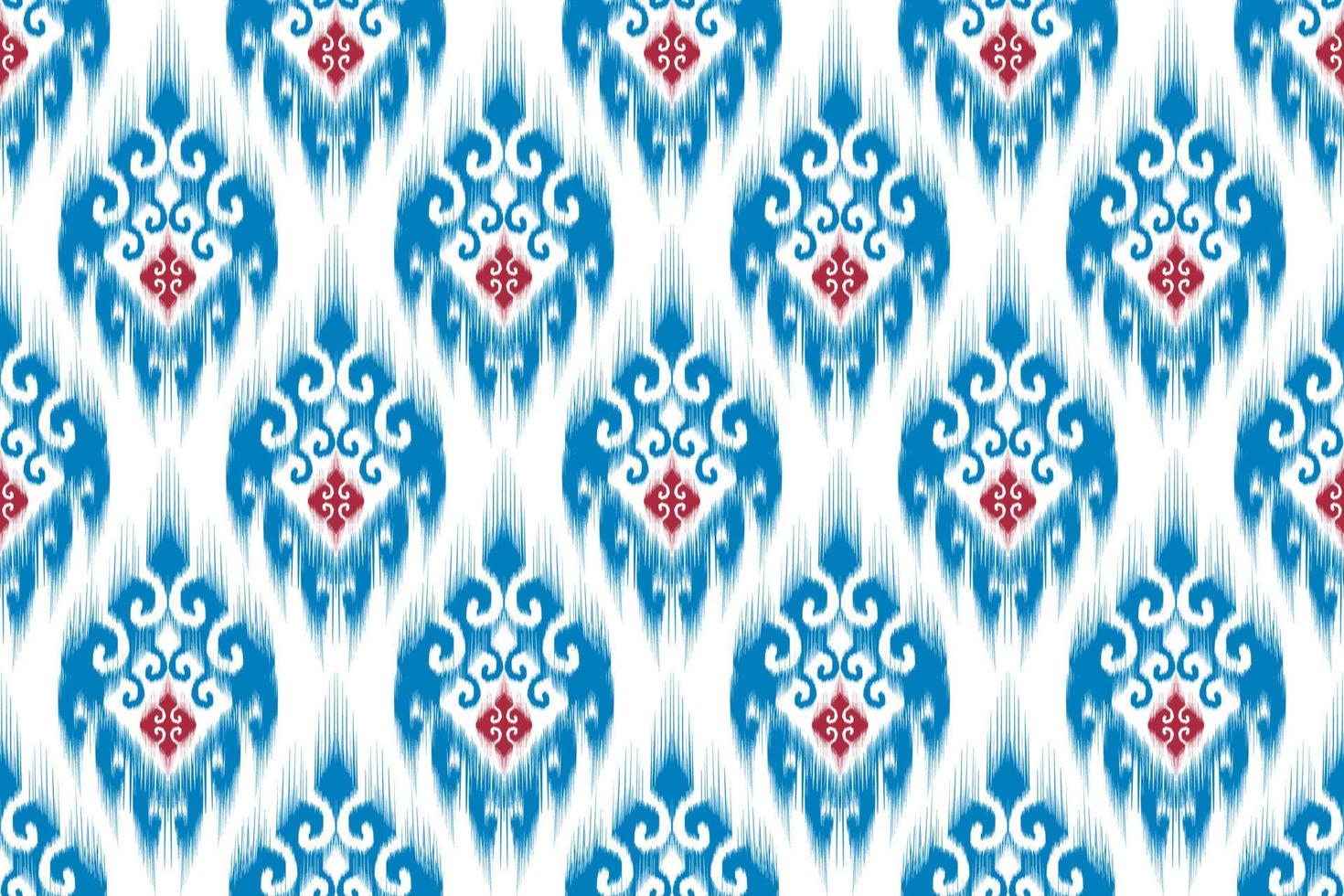 conception abstraite de motif ethnique ikat géométrique. tapis en tissu aztèque ornements de mandala décorations textiles papier peint. tribal boho natif ethnique turquie broderie traditionnelle vecteur fond