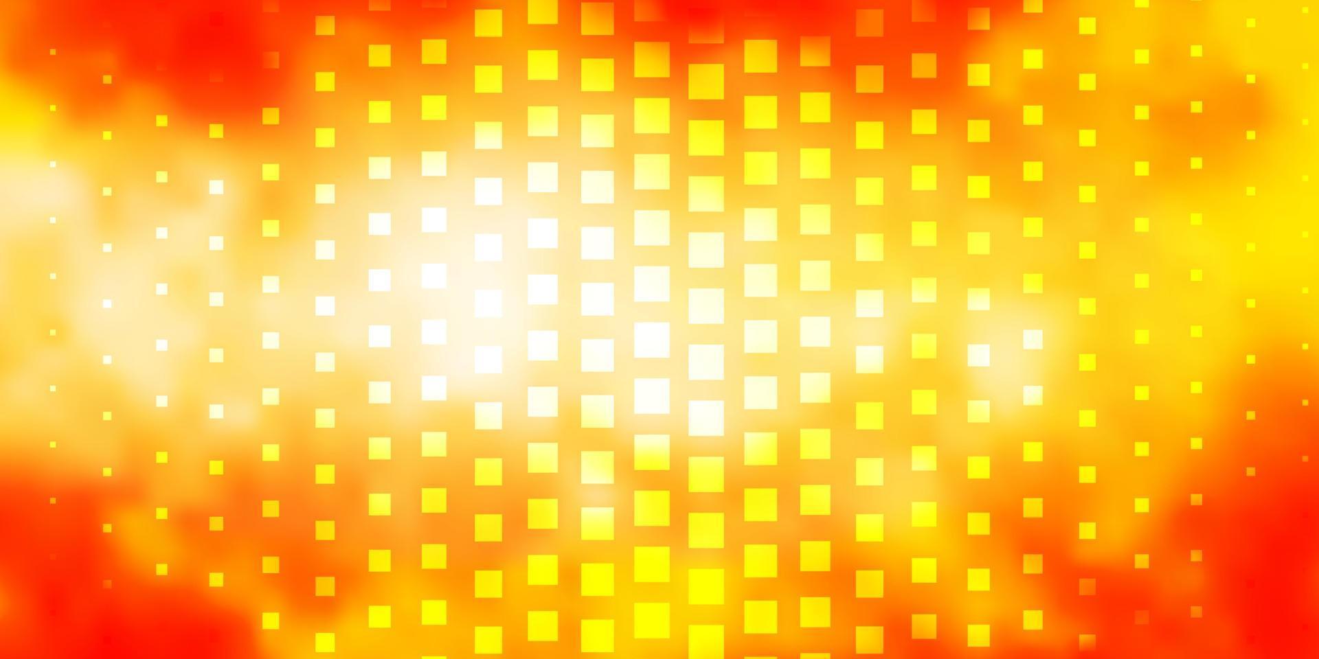modèle vectoriel orange clair dans les rectangles.