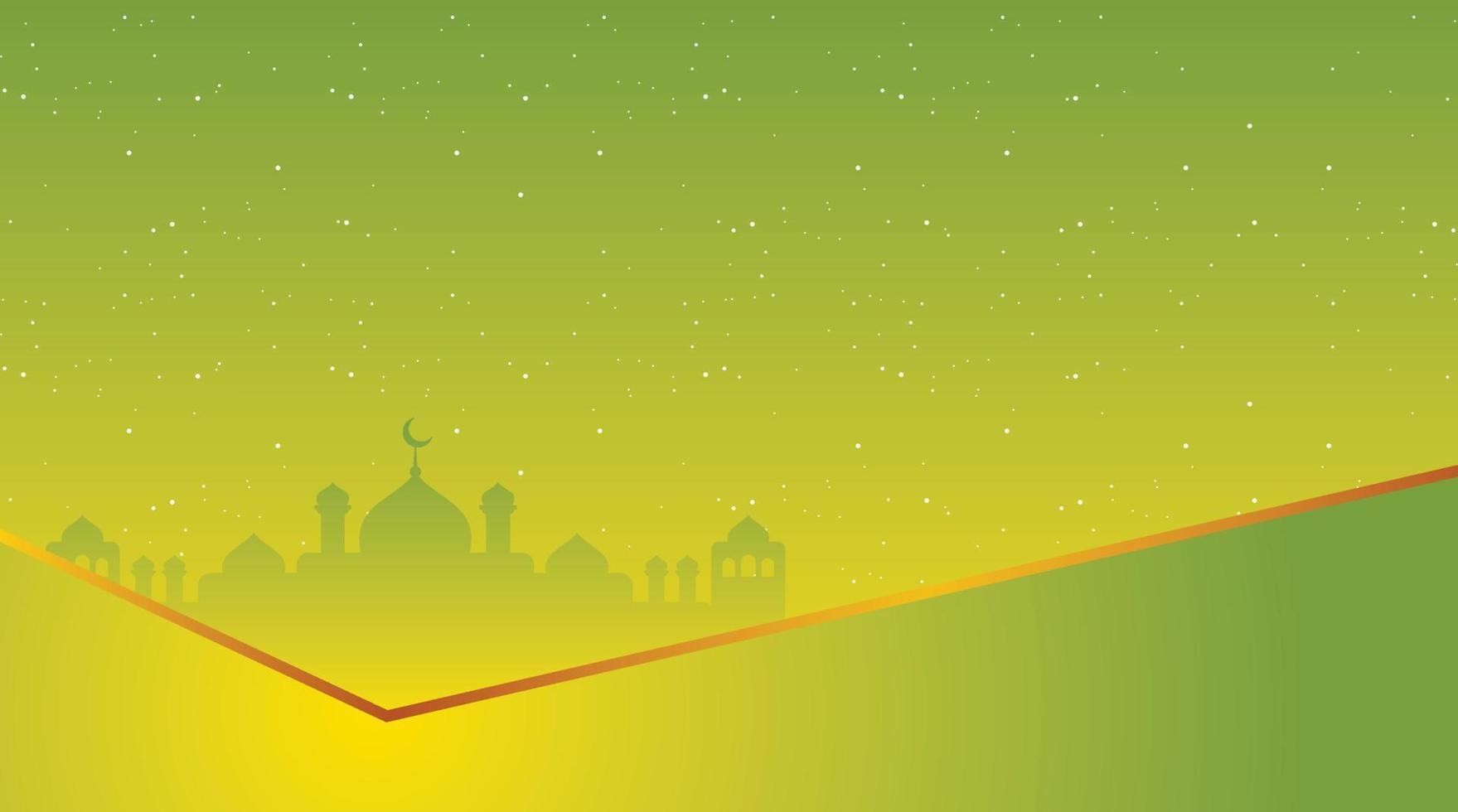 arrière-plan islamique. fond eid mubarak. fond de ramadan kareem. vecteur