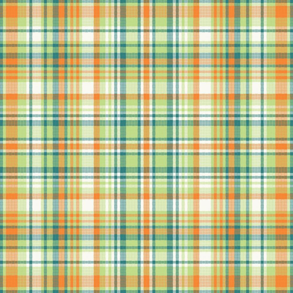 motif à carreaux tartan avec texture et couleur estivale. vecteur