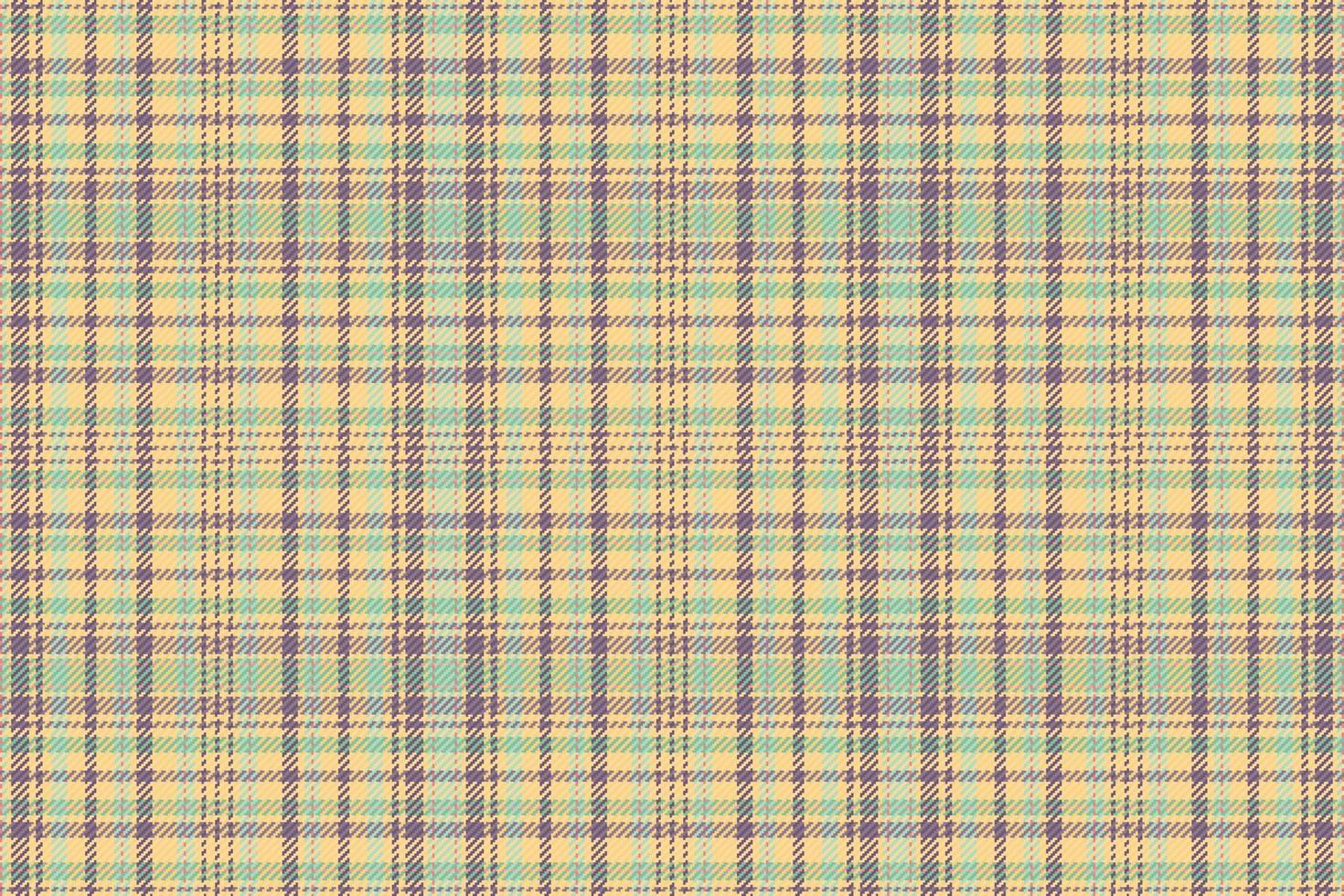 motif à carreaux tartan avec texture et couleur estivale. vecteur