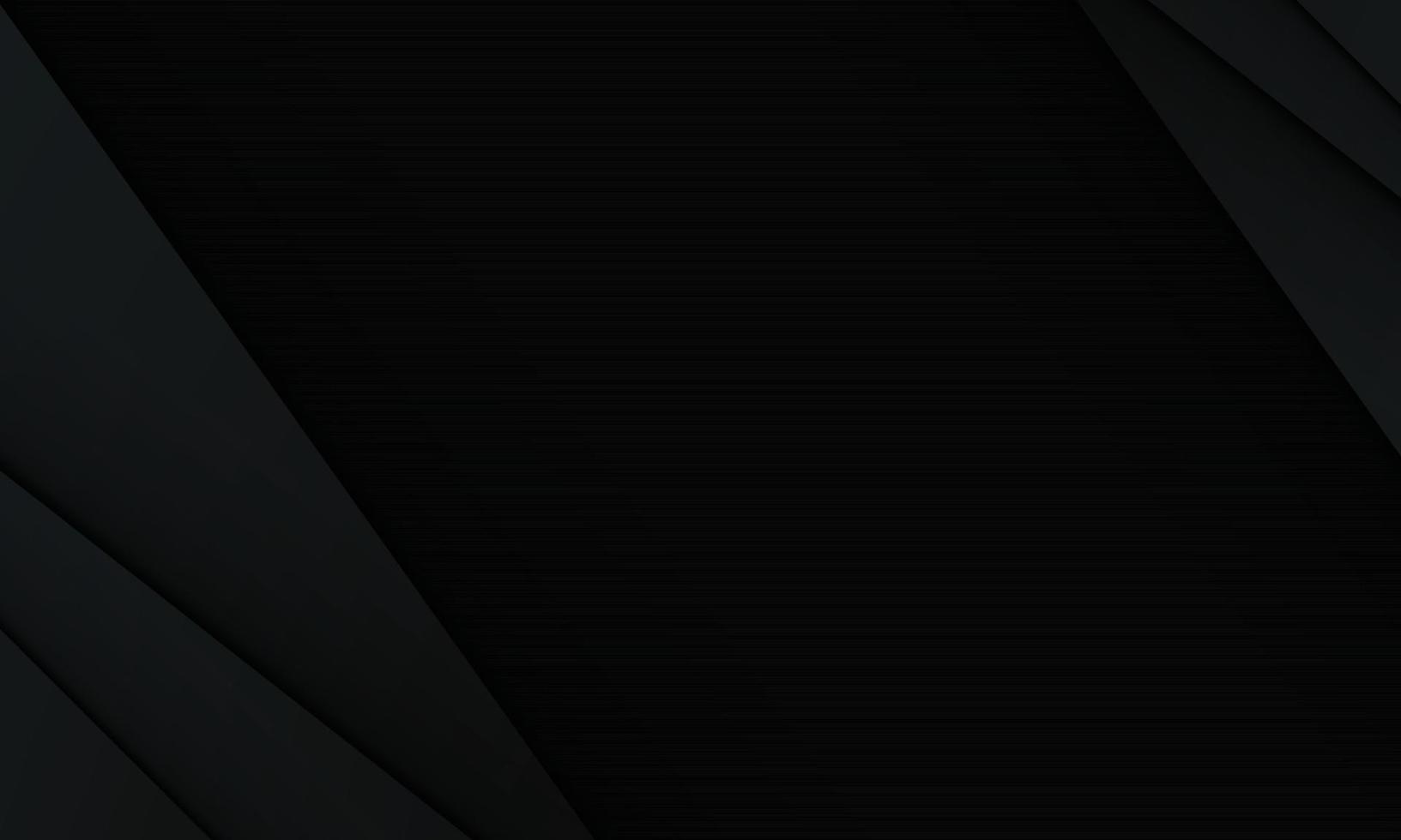 arrière-plan abstrait triangles géométriques noirs. design de luxe pour votre site web. vecteur