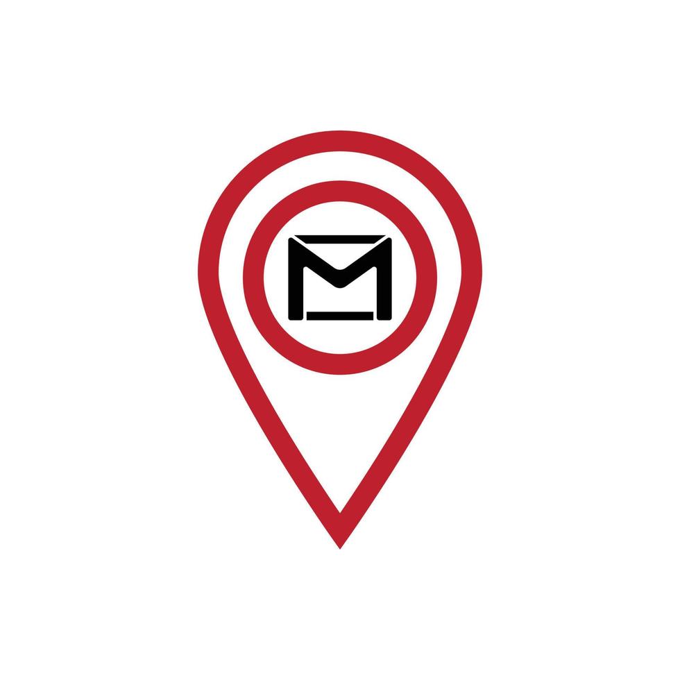 vecteur de logo de courrier