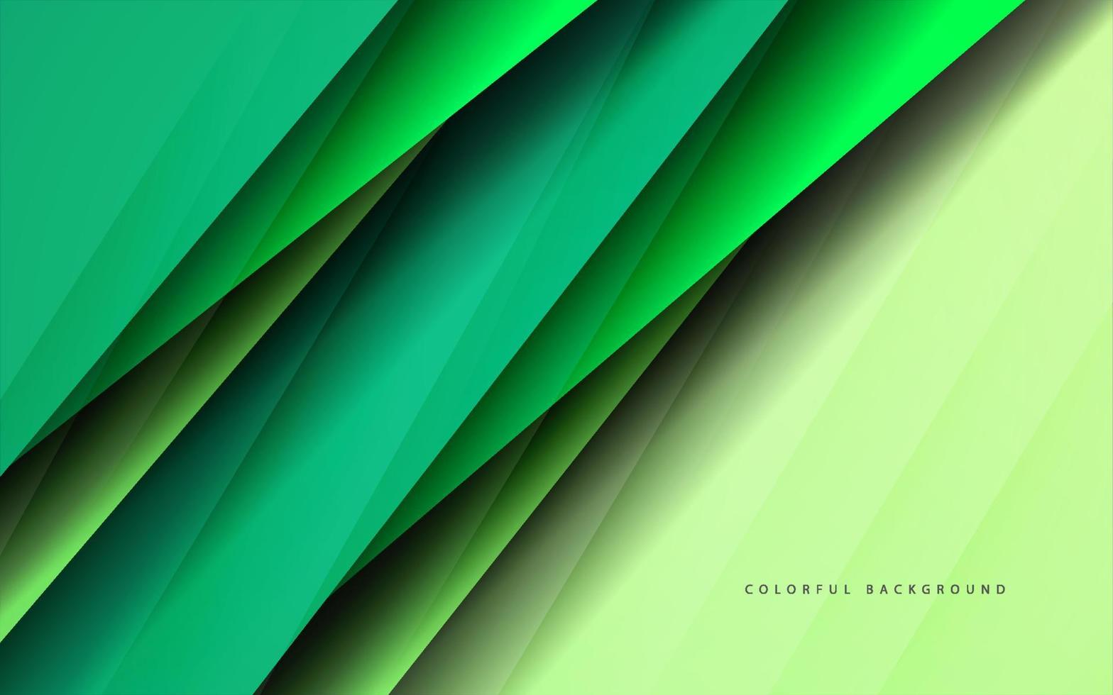 superposition abstraite couche fond de contraste vert vecteur