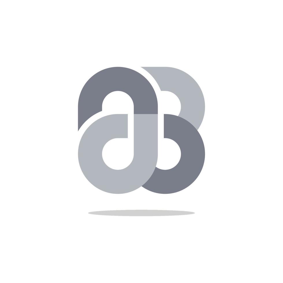 logo alfabets vecteur simple et unique