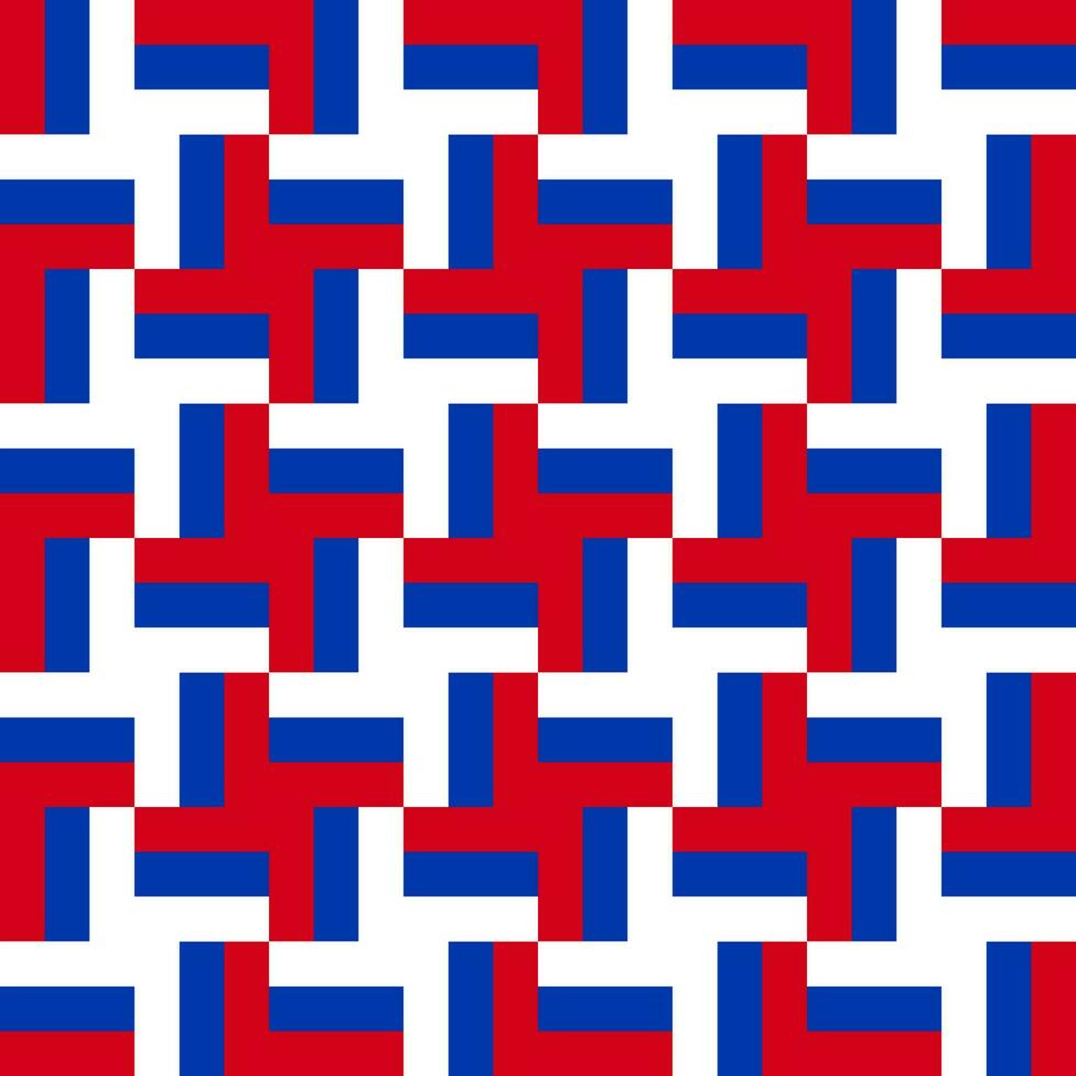 arrière-plan harmonieux avec une alternance de couleurs rouges et bleues qui conviennent à l'équipe de la fête de l'indépendance des États-Unis. vecteur